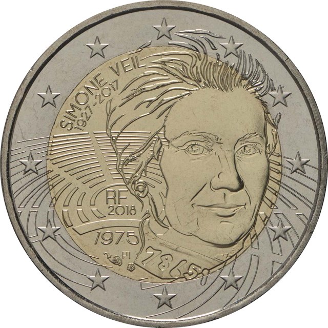 Frankreich 2018 – Simone Veil