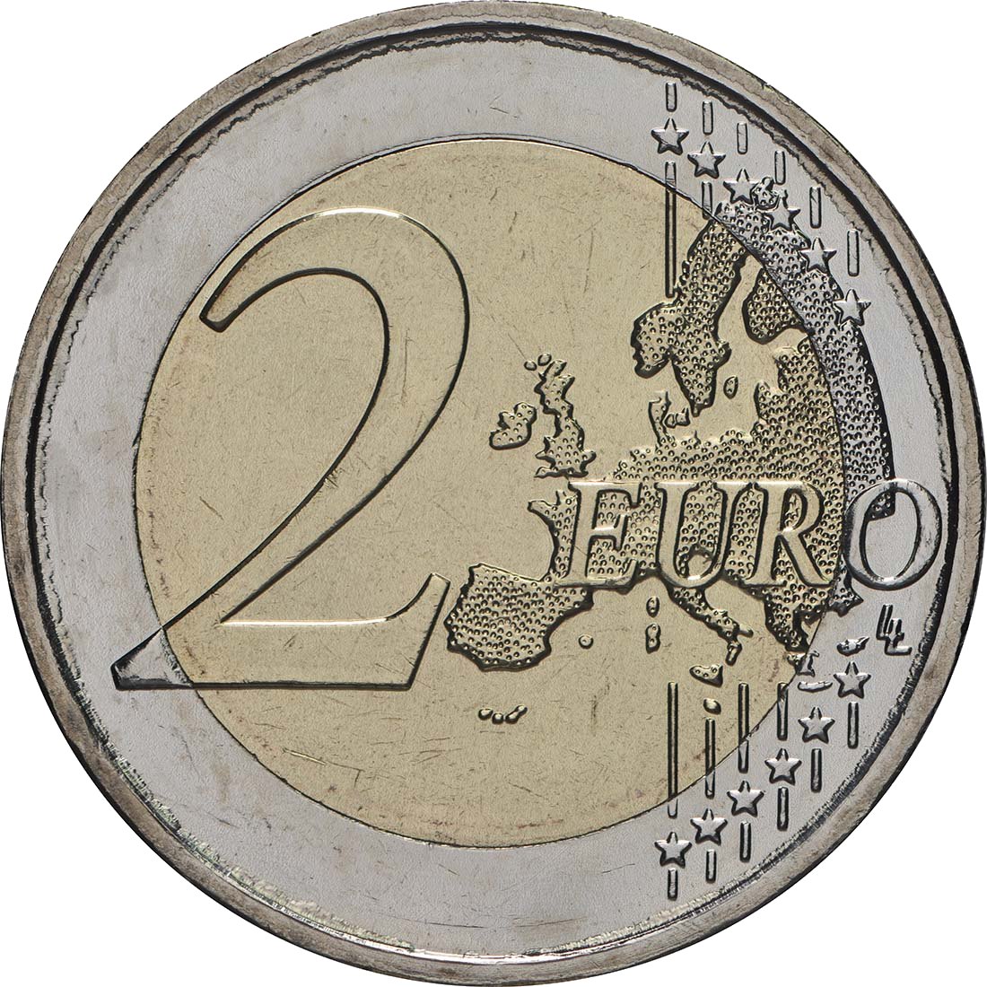 Greece 2018 – 75th anniversary of the death of Kostis Palamas · 2 Euro commemorative coin Obverse