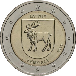 Letonia 2018 – Serie de regiones: Región de Zemgale