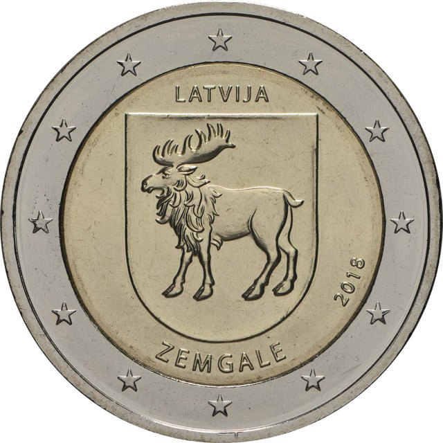 Lettland 2018 – Serie Regionen: Region Zemgale