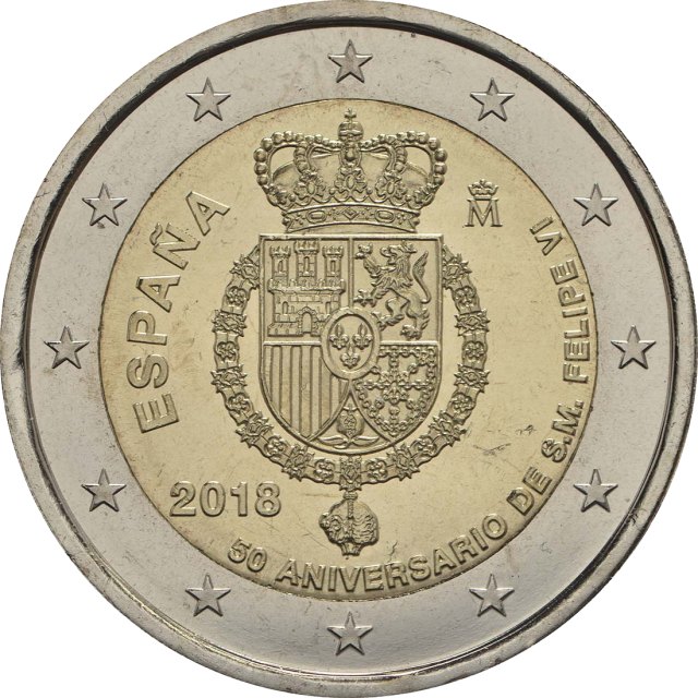 Spanien 2018 – 50. Geburtstag von König Felipe VI