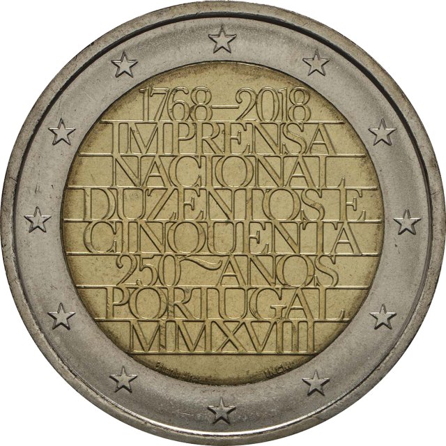 Portugal 2018 – 250 Jahre Imprensa Nacional