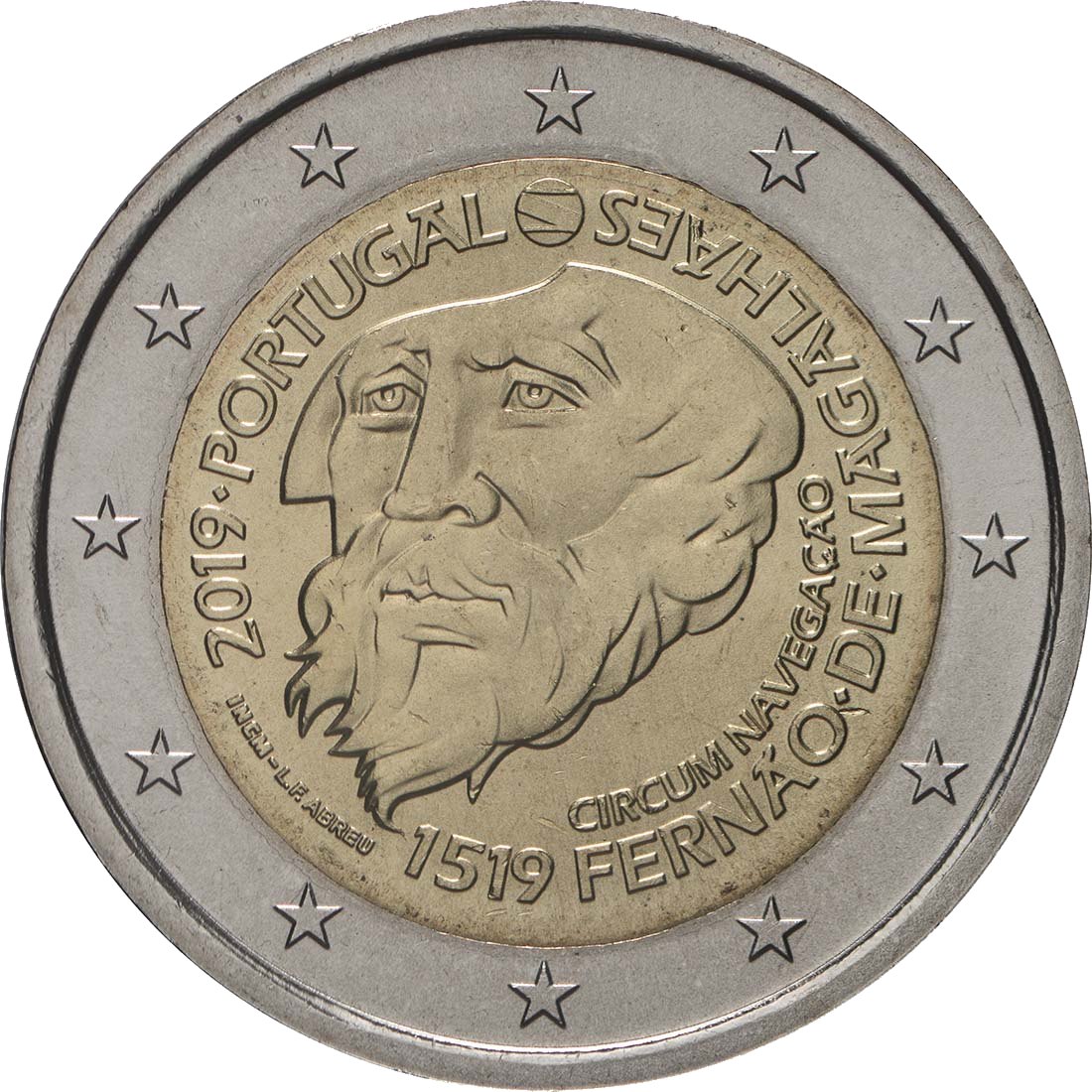 Portugal 2019 500. Jahrestag der Weltumseglung durch Magellan – Rückseite