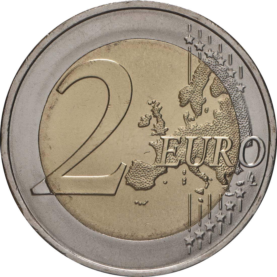 Portugal 2019 – 600.º aniversário da descoberta da Madeira e de Porto Santo · Moeda comemorativa de 2 euros Anverso
