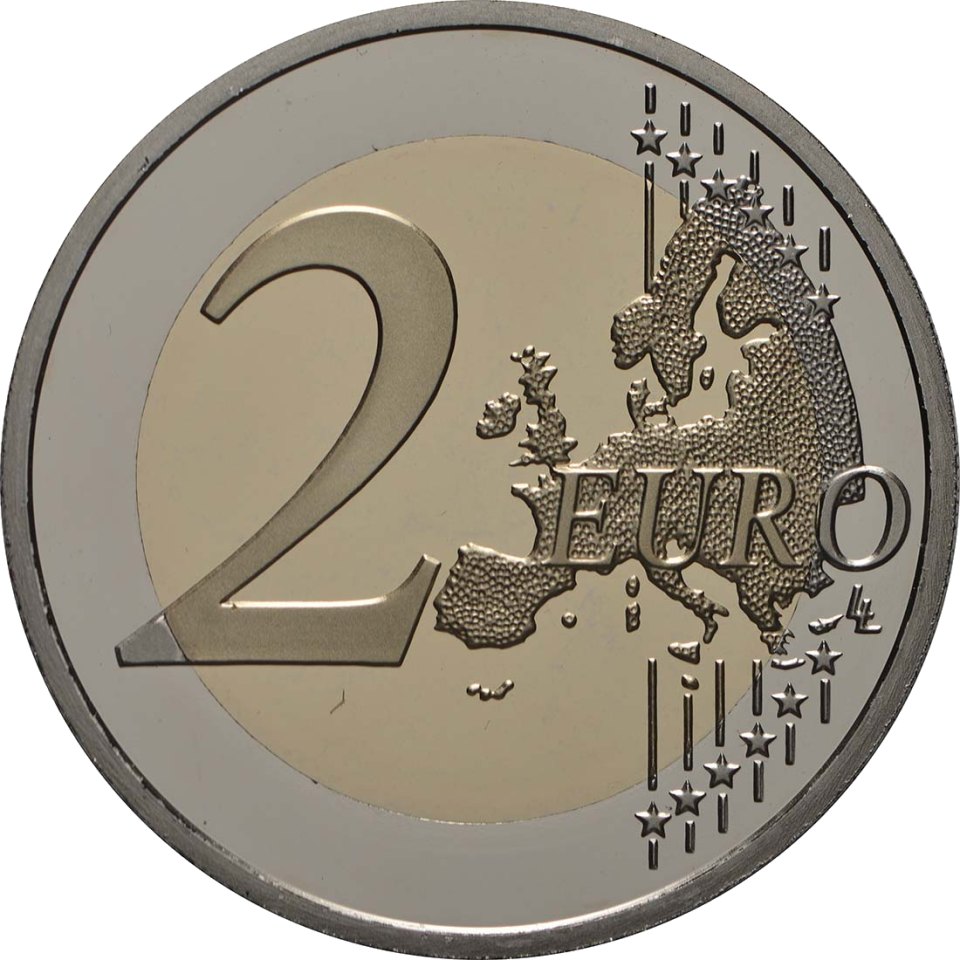 Monaco 2019 200. Jahrestag der Thronbesteigung von Fürst Honoré V – Vorderseite