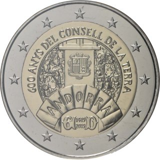 Andorra 2019 – 600.º aniversario del Consell de la Terra