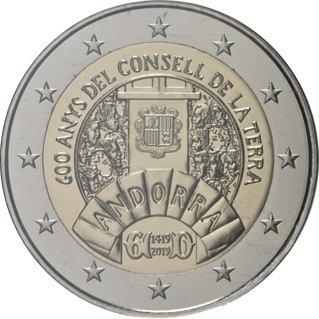 Andorra 2019 – 600. Jahrestag des Consell de la Terra