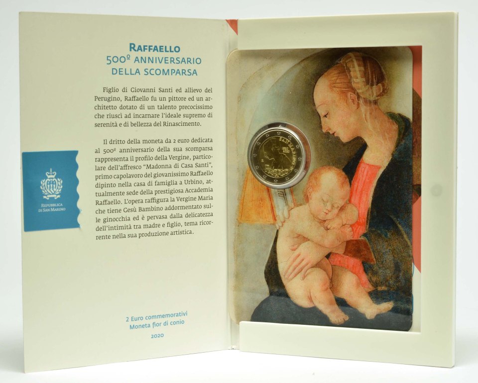 San Marino 2020 500. Todestag von Raffael – Übersicht