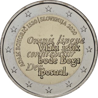 Slovenia 2020 – 500º anniversario della nascita di Adam Bohorič