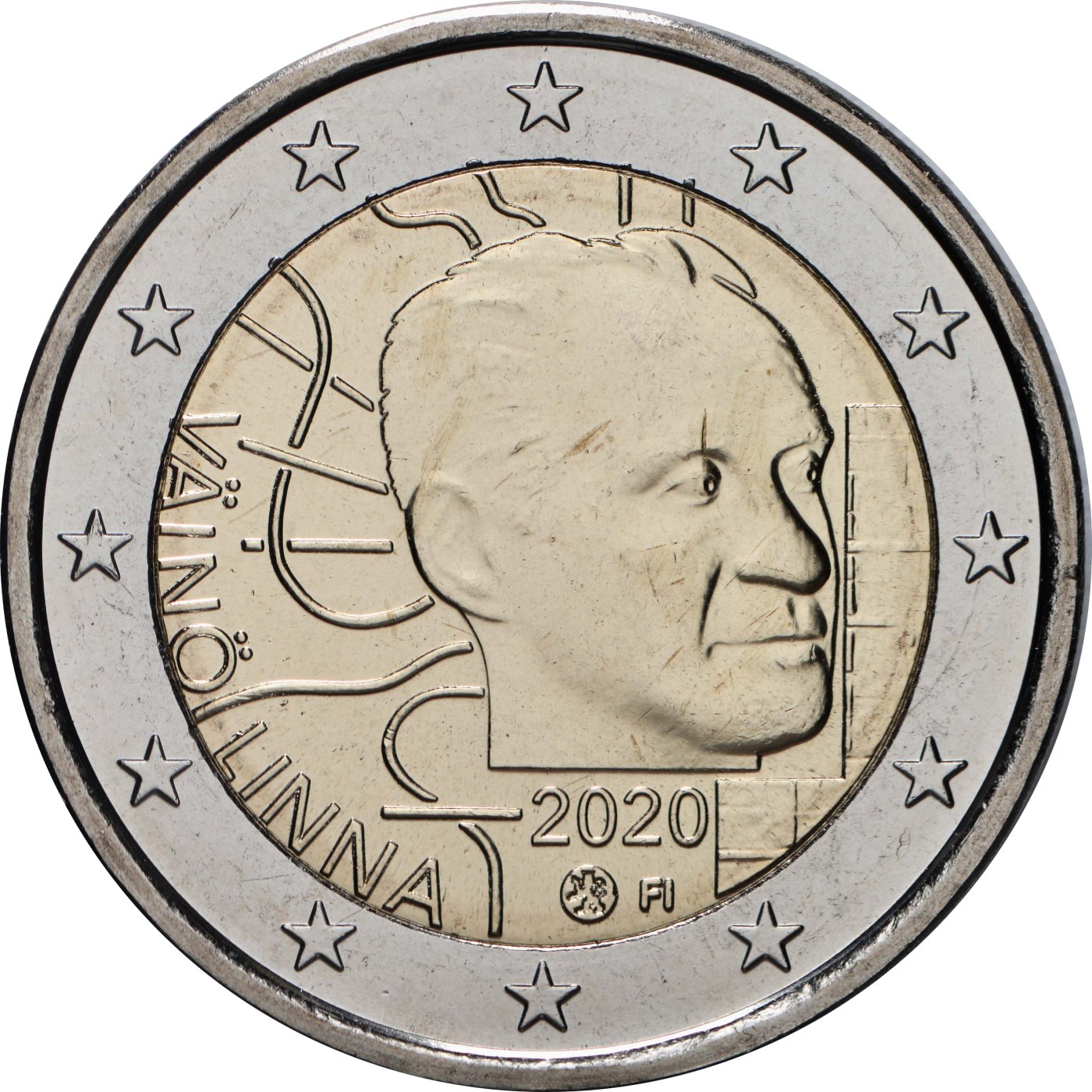 Finnland 2020 100. Geburtstag von Väinö Linna – Rückseite