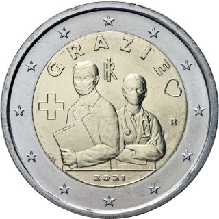 Italia 2021 – Grazie - Profesiones sanitarias