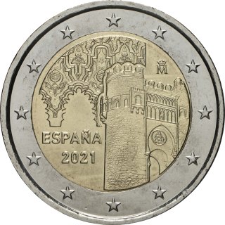 España 2021 – Serie del Patrimonio Mundial de la UNESCO, 12.ª edición, casco antiguo de Toledo