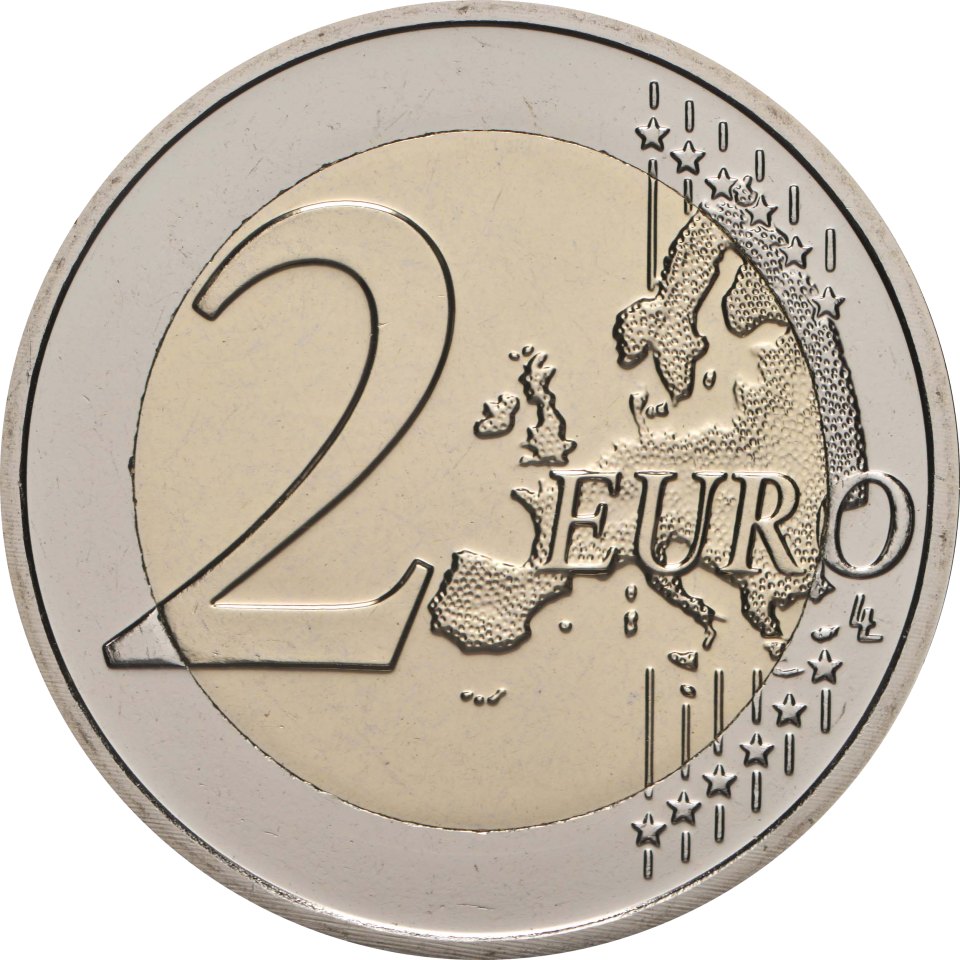 Belgien 2021 100. Jahrestag der Gründung der Belgisch-Luxemburgischen Wirtschaftsunion (BLEU) – Vorderseite