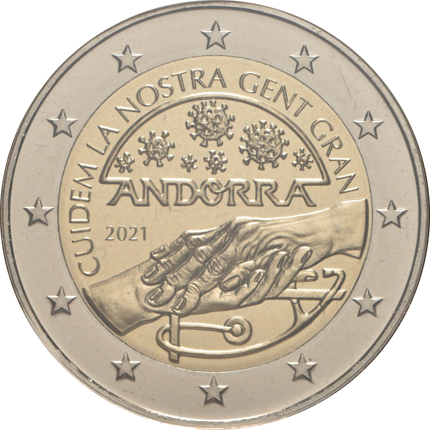 Andorra 2021 Wir kümmern uns um unsere Senioren – Rückseite