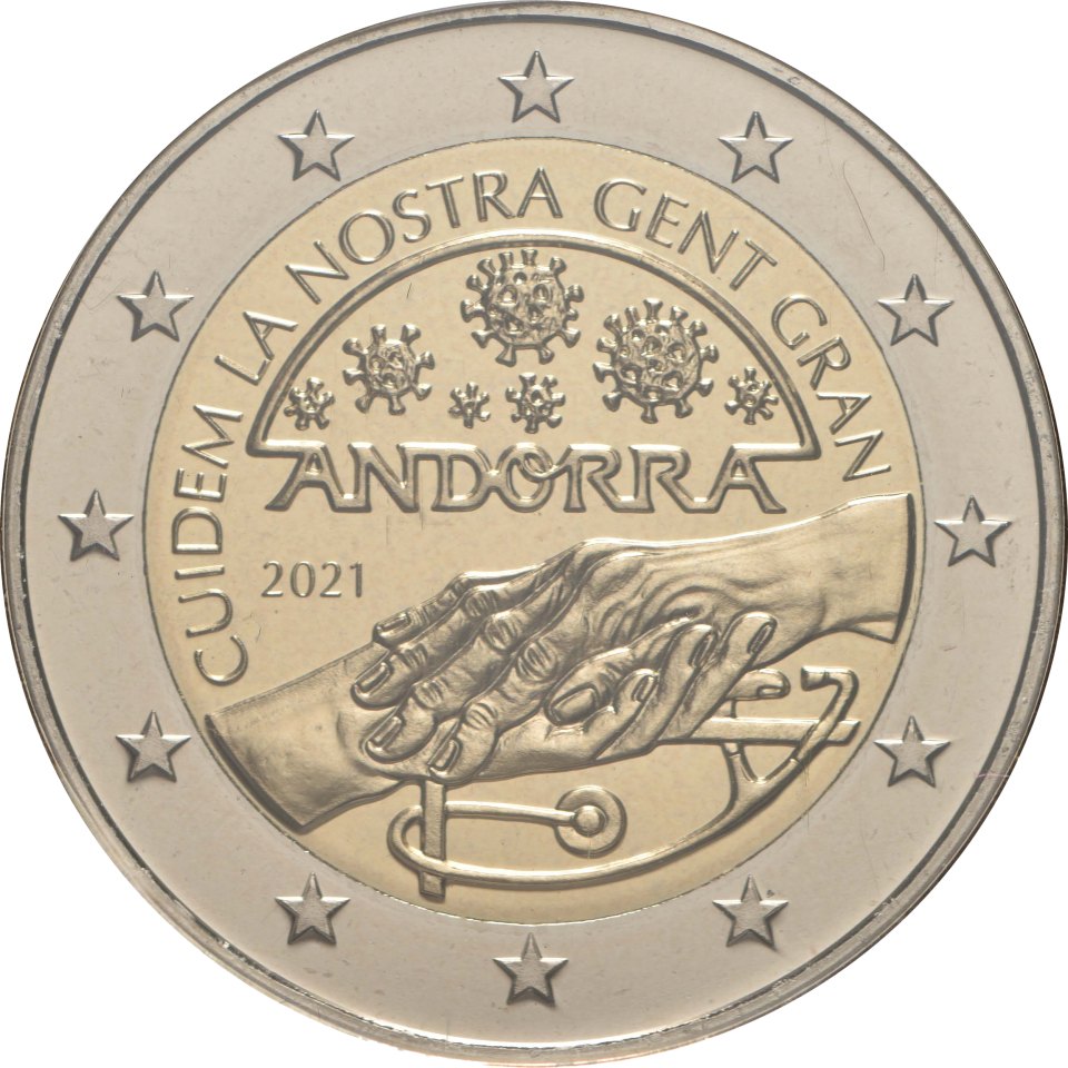 Andorra 2021 Wir kümmern uns um unsere Senioren – Rückseite