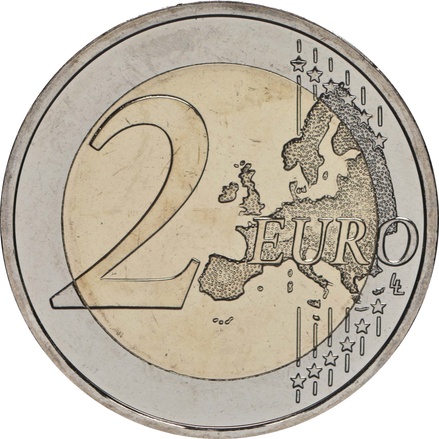Soome 2022 – Erasmuse programmi 35. aastapäev · 2-eurone meenemünt Esikülg