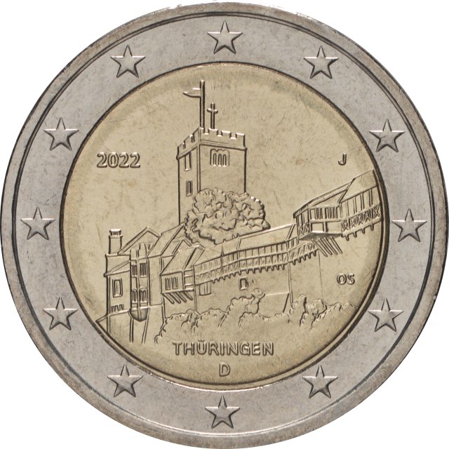 Deutschland 2022 – Thüringen, Wartburg bei Eisenach