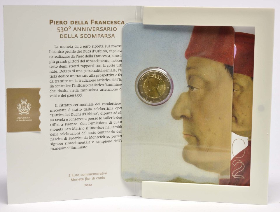 San Marino 2022 530. Todestag von Piero Della Francesca – Übersicht