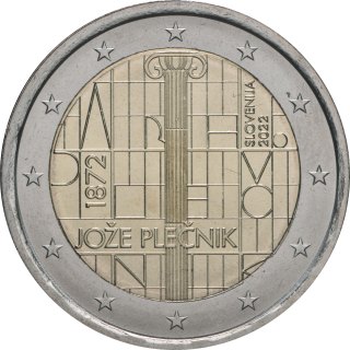 Eslovenia 2022 – 150.º aniversario del arquitecto Jože Plečnik