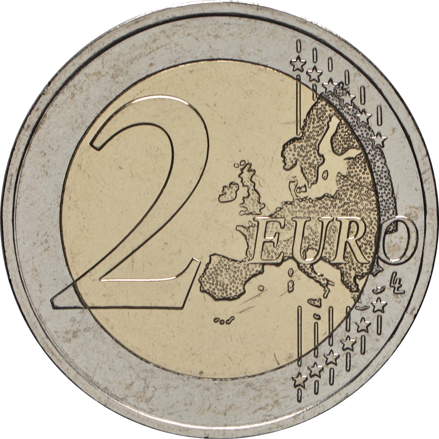 Grčija 2022 – 35 let programa Erasmus · Spominski kovanec za 2 evra Sprednja stran
