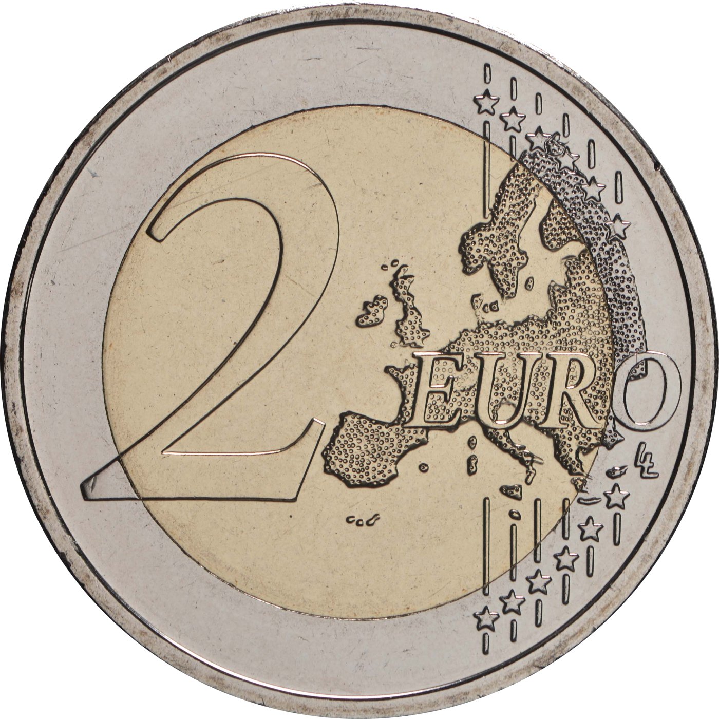 Slovacchia 2022 – 35 anni del programma Erasmus · Moneta commemorativa da 2 euro Dritto