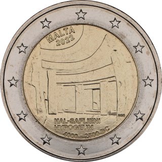 Malta 2022 – Serie: Sitios prehistóricos, Hipogeo de Ħal-Saflieni