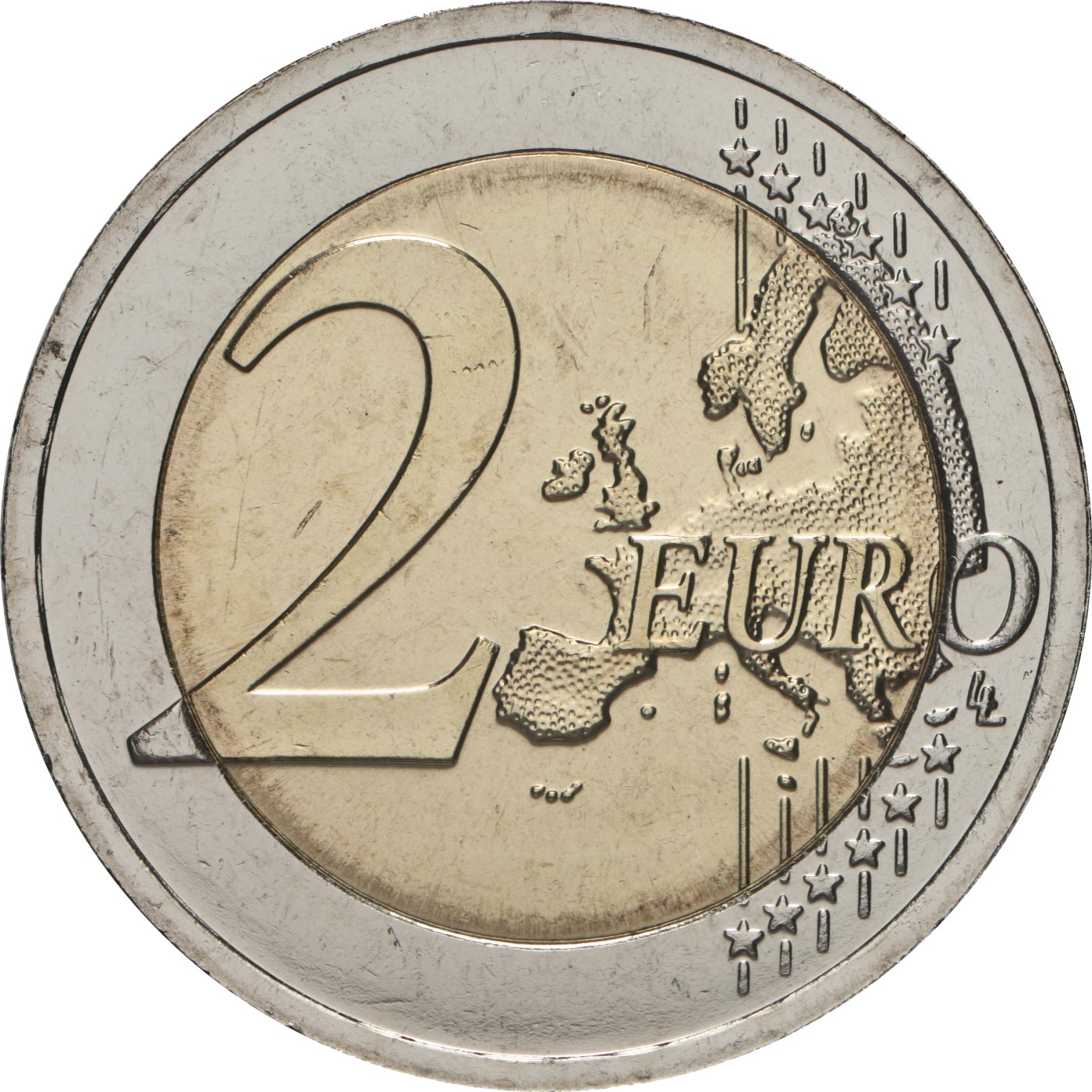 Letónia 2022 – 100 anos do Banco da Letónia · Moeda comemorativa de 2 euros Anverso