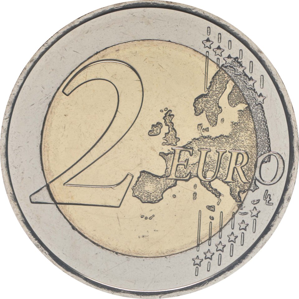 Andorra 2022 10. Jahrestag des Inkrafttretens der Währungsvereinbarung zwischen Andorra und der Europäischen Union – Vorderseite