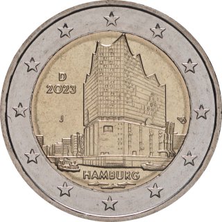 Germania 2023 – Hamburg - Elbphilharmonie (Serie: Bundesländer II, 1ª emissione)