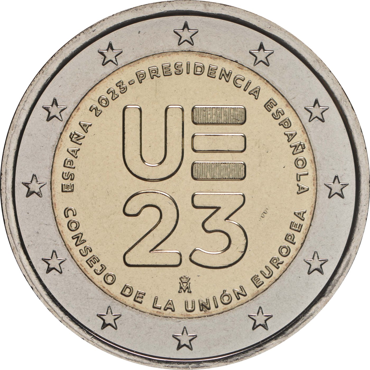 Spanien 2023 EU-Ratspräsidentschaft – Rückseite