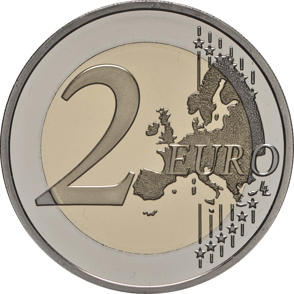 Monaco 2023 100. Geburtstag von Fürst Rainier III – Vorderseite