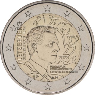 Lussemburgo 2023 – 25° anniversario dell’ammissione del granduca Henri come membro del Comitato Olimpico Internazionale
