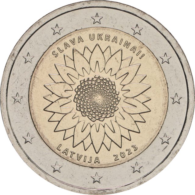 Lettland 2023 – Sonnenblume für die Ukraine