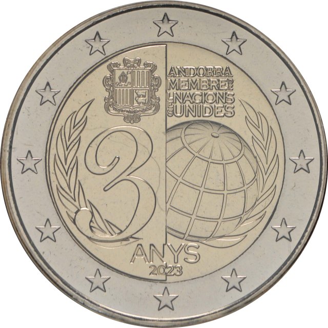 Andorra 2023 – 30. Jahrestag des Beitritts Andorras zur UNO