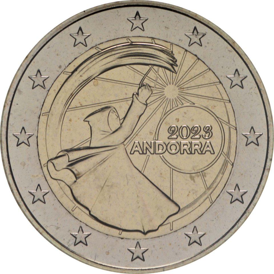Andorra 2023 Fest der Sommersonnenwende – Rückseite
