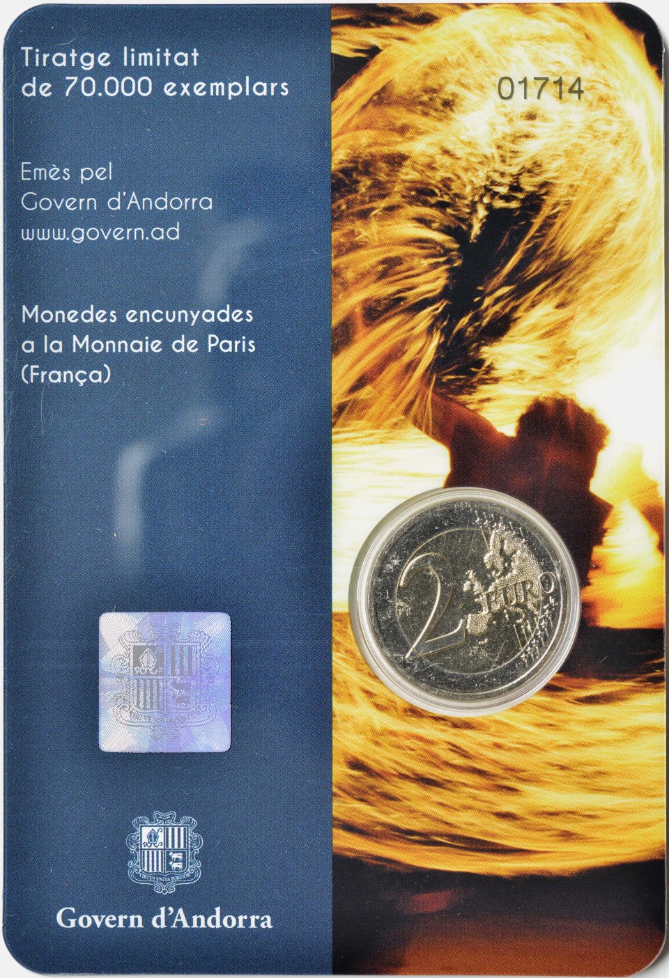 Andorra 2023 Fest der Sommersonnenwende – Zertifikat