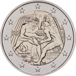 Francia 2024 – Herkules e la lotta - Notre Dame (Serie: Giochi olimpici estivi, Paris 2024 - 4/4)