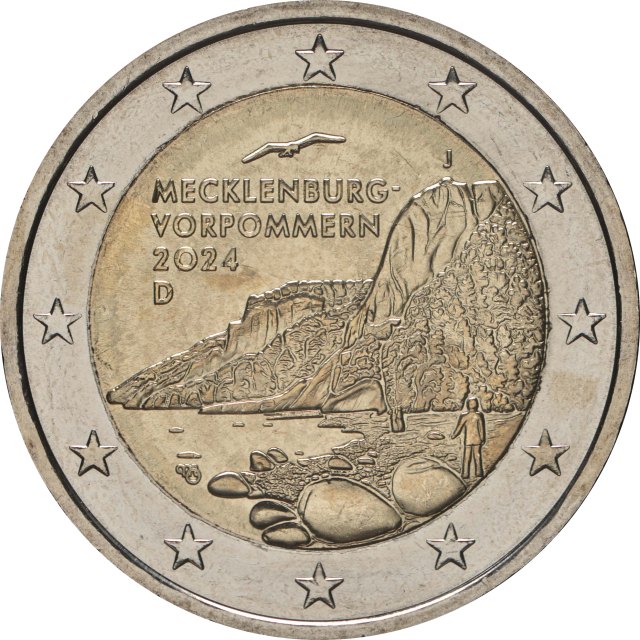 Deutschland 2024 – Mecklenburg-Vorpommern - Königsstuhl (Serie: Bundesländer II, 2. Ausgabe)