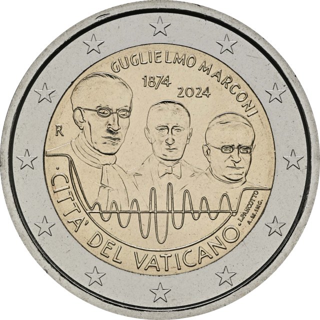 Vatikan 2024 – 150. Geburtstag von Guglielmo Marconi