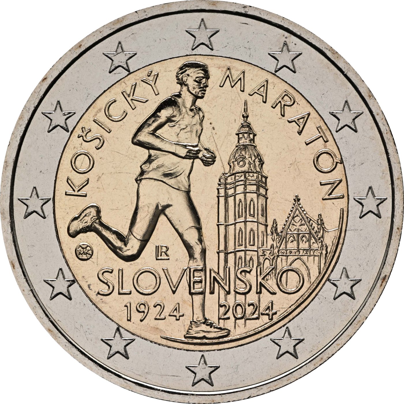 Slowakei 2024 100 Jahre Internationaler Marathonlauf in Košice – Rückseite