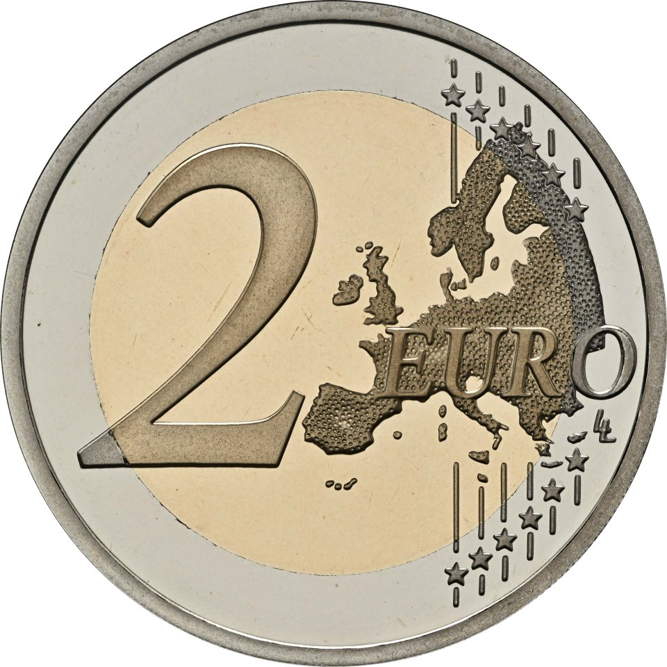 Zypern 2024 20. Jahrestag des Beitritts Zyperns zur Europäischen Union – Vorderseite