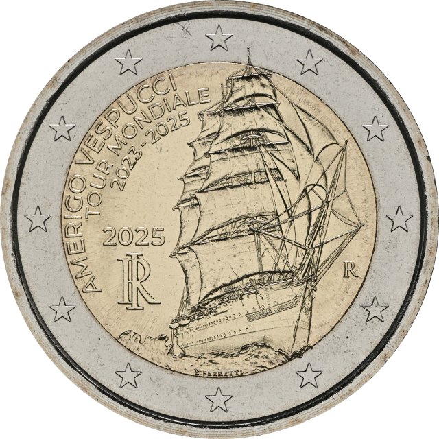 Italien 2025 – World Tour des Ausbildungsschiffes Amerigo Vespucci 2023-2025