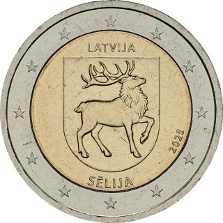 Lettonie 2025 – Série Régions : région Sēlija