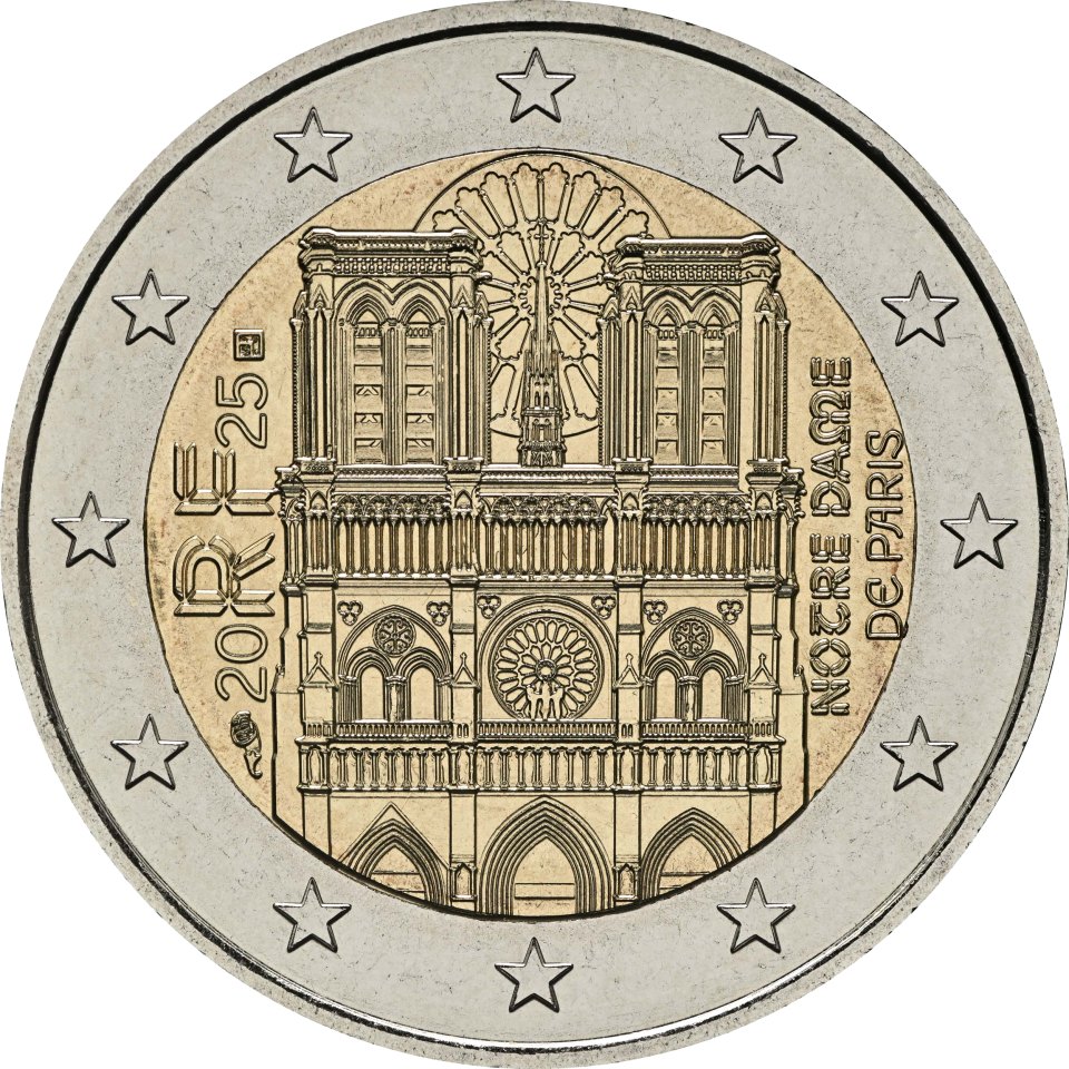Frankreich 2025 Notre Dame – Rückseite