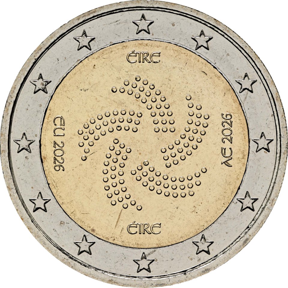 Irland 2026 EU-Ratspräsidentschaft – Rückseite