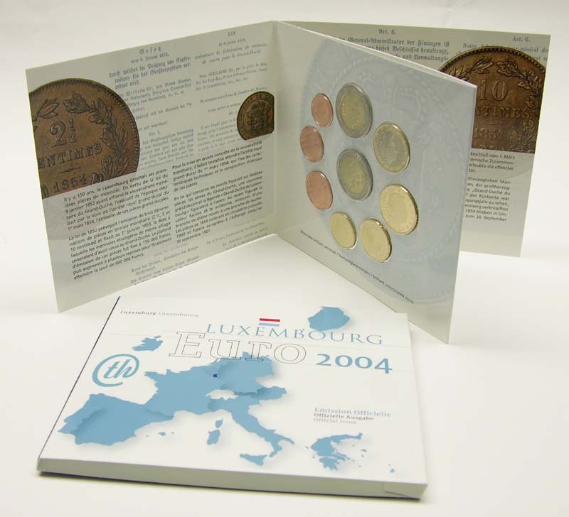 Luxemburg 2004 Monogramm Großherzog Henri – Übersicht