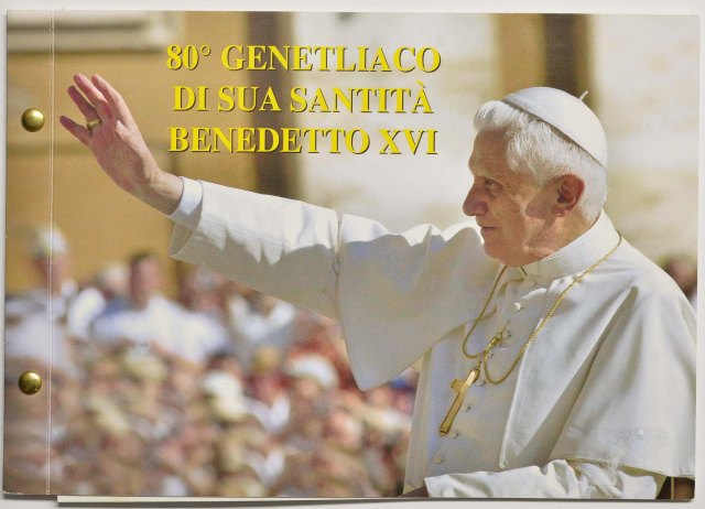 Vatikan 2007 80. Geb. Papst Benedikt XVI – Übersicht