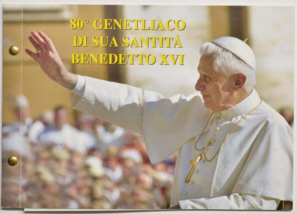 Vatikan 2007 80. Geb. Papst Benedikt XVI – Übersicht
