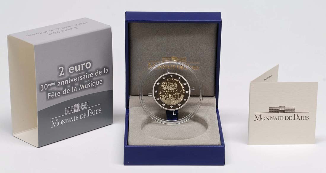 2 euros Proof