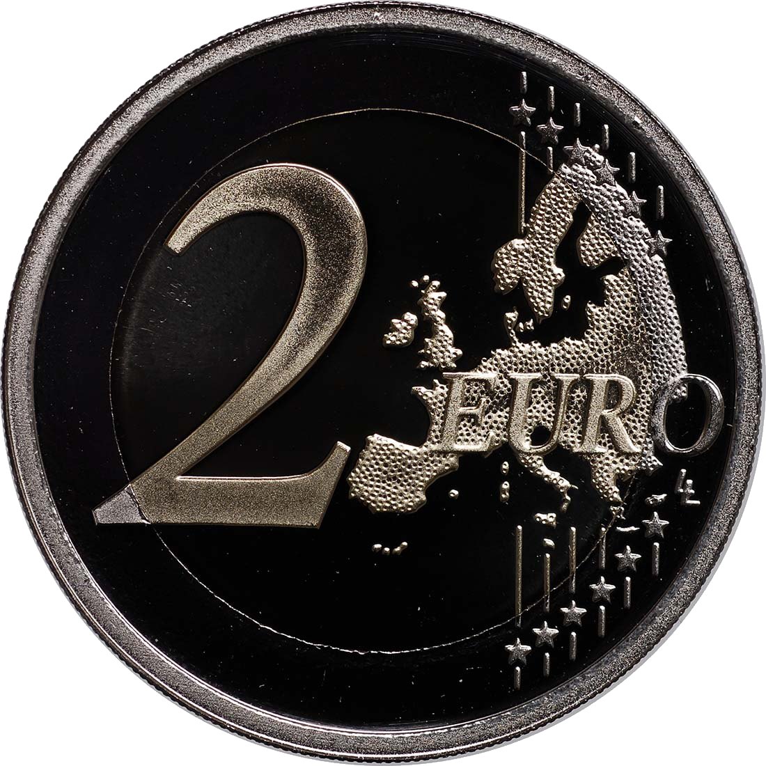 2 Euro Espelhado